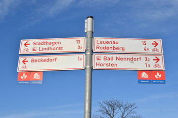 Radrouten in Schaumburg