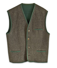 Waistcoat with buttons,traditional German Tracht style
