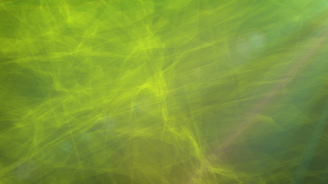 Green Particles Background
