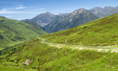 Fototapeta premium Mountain landscape in Andorra