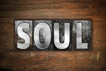 Soul Concept Metal Letterpress Type