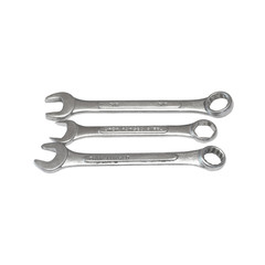 Wrenches on white background.