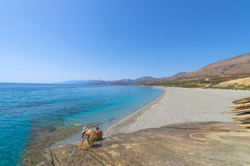 Triopetra beach, Crete.