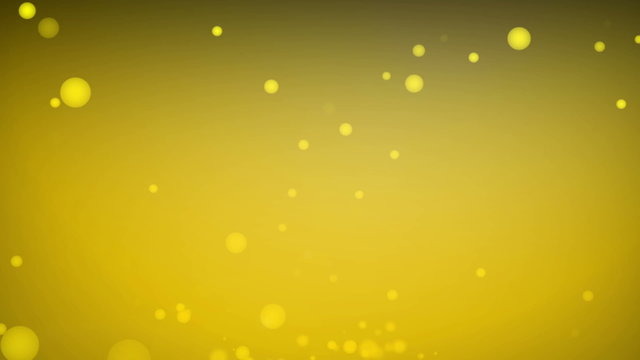 Abstract bokeh golden particles v3