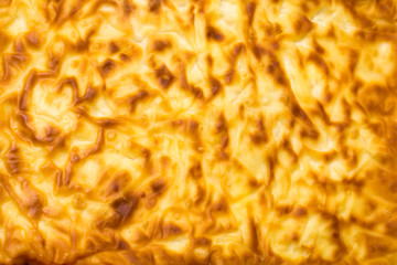 Traditional Turkish home-baked Banitsa - pie with cheese