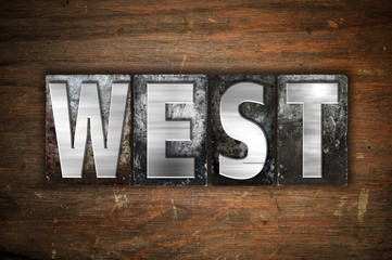 West Concept Metal Letterpress Type