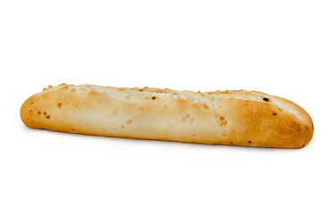 French baguette with onions