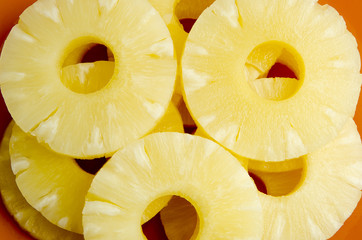 Rings of pineapple