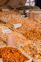 traditional seeds on a market