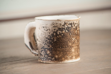 Traditional handcrafted mug