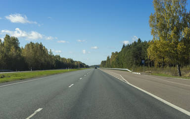 Fototapeta na wymiar Highway background