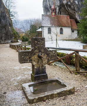 Kapelle am Pilgerweg durch die Verenaschlucht