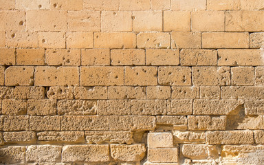 Obraz premium Old stone wall background