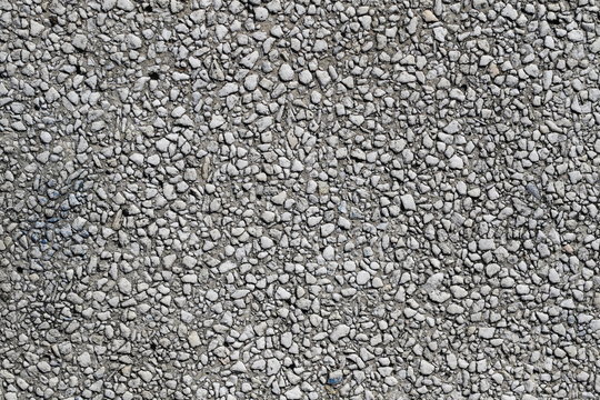 background concrete texture with gravel