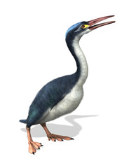 Hesperornis - Prehistoric Bird © AlienCat