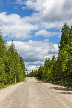 Landstraße in Finnland 3