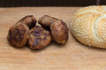 Baked meatballs