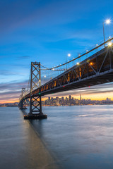 Fototapeta na wymiar Bay Bridge San Francisco