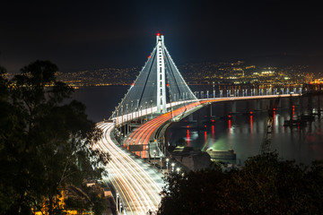 Bay Bridge San Francisco - Powered by Adobe