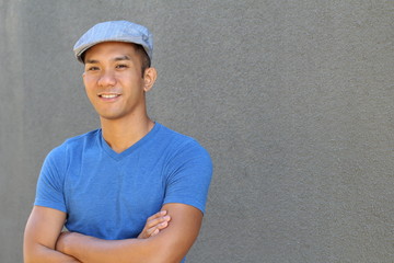 Filipino Businessman Outside Office