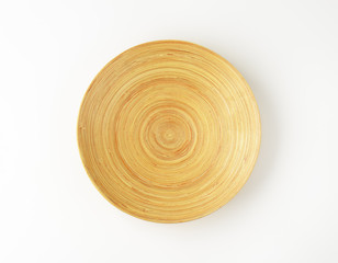 Spun bamboo bowl