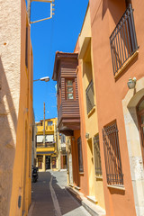 Traditional buildings in Chania, Crete