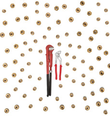 Plumbing tools and materials
