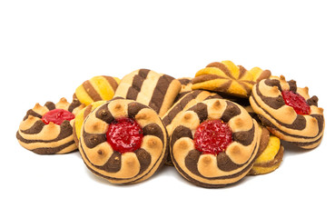 striped cookies