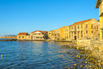 Old industrial zone in Chania, Crete