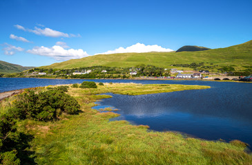 Ireland, Calway county, Connemara area, the Leenane lake