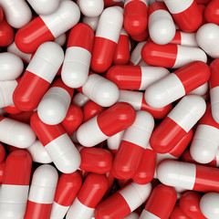 pills capsule background