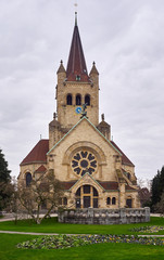Fototapeta na wymiar Pauluskirche in Basel