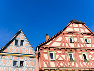 old houses in Ladenburg, Germany