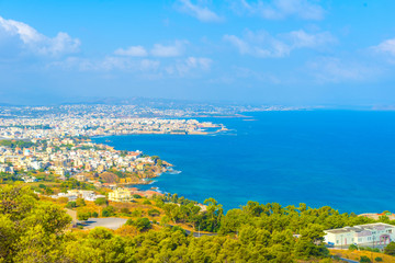 Fototapeta na wymiar Chania, panoramic view