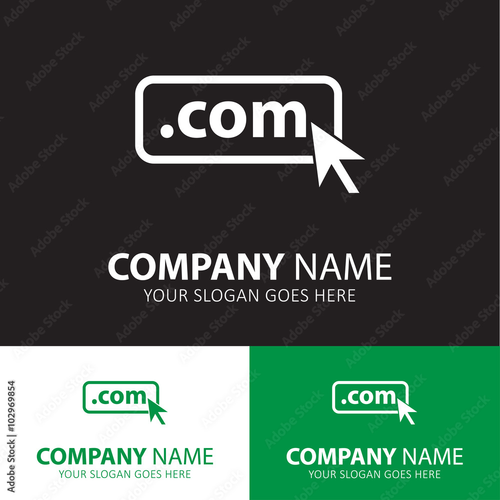 Poster domain com icon