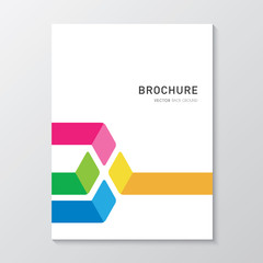 abstract brochure design