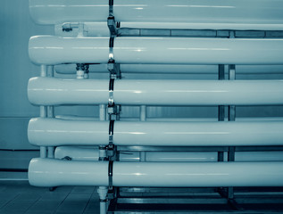 installation of industrial membrane devices