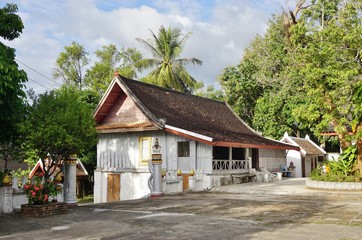 The Vat Phramahathat Rajbovoravihane temple in Luang Prabang, Laos