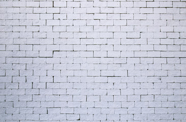white brick wall for texture background