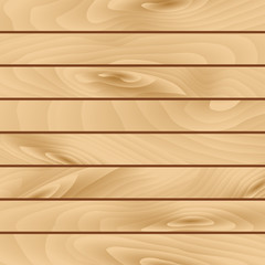 Realistic vector texture of wooden boards.