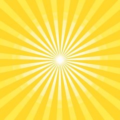Sun Sunburst Pattern