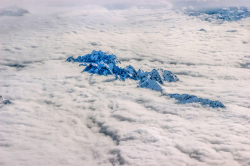 Alps Over the Clouds