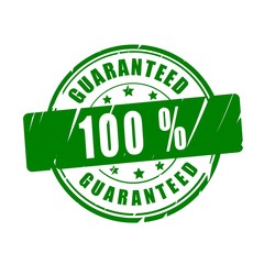 100 % guaranteed vector stamp