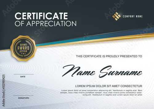 elegant certificate templates