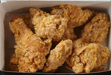 chicken legs deep fried