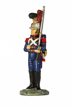 Сапёр Императорской гвардии в парадной форме. 1812 год
