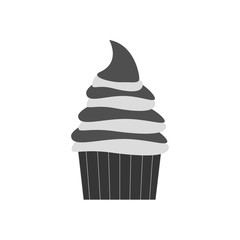 Cupcake dessert icon