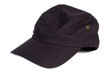 Baseball cap on white background, protection from sun
