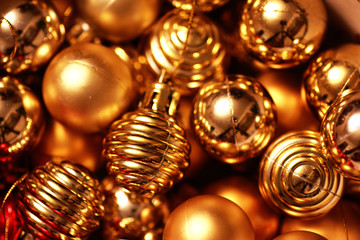 box with ball christmas