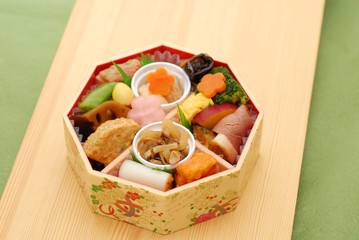 花柄ランチボックス.